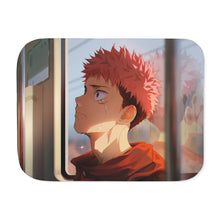 Load image into Gallery viewer, Anime Jujutsu Kaisen Sherpa Blanket