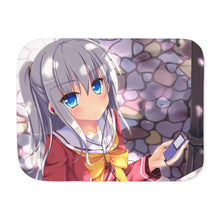 Load image into Gallery viewer, Anime Charlotte Sherpa Blanket