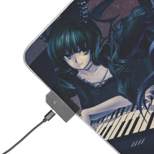 Load image into Gallery viewer, Black Rock Shooter RGB LED Mouse Pad (Desk Mat)