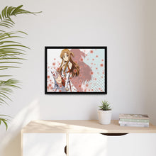 Load image into Gallery viewer, Sword Art Online Asuna Yuuki Canvas Framed Art Print