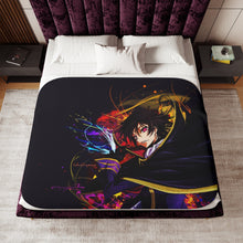 Load image into Gallery viewer, Anime Code Geassr Sherpa Blanket