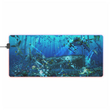 Load image into Gallery viewer, Anime Underwater RGB LED Mouse Pad (Desk Mat)