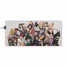 Load image into Gallery viewer, My Hero Academia Izuku Midoriya, Katsuki Bakugou, Tenya Iida, Tsuyu Asui RGB LED Mouse Pad (Desk Mat)