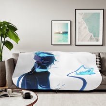 Load image into Gallery viewer, Blue Exorcist Sherpa Blanket