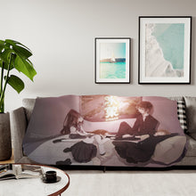 Load image into Gallery viewer, Hyuoka main members Sherpa Blanket
