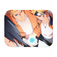 Load image into Gallery viewer, Boruto Sherpa Blanket
