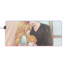 Load image into Gallery viewer, Fairy Tail Natsu Dragneel, Lucy Heartfilia RGB LED Mouse Pad (Desk Mat)