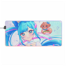 Load image into Gallery viewer, Fuwa Kokone RGB LED Mouse Pad (Desk Mat)