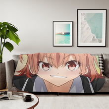 Load image into Gallery viewer, My Teen Romantic Comedy SNAFU Yui Yuigahama Sherpa Blanket