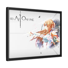 Load image into Gallery viewer, Asuna and Kiroto (Sword Art Online) Canvas Framed Art Print