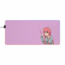 Load image into Gallery viewer, Mirai Nikki Yuno Gasai RGB LED Mouse Pad (Desk Mat)