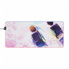 Load image into Gallery viewer, Free! Makoto Tachibana, Haruka Nanase RGB LED Mouse Pad (Desk Mat)