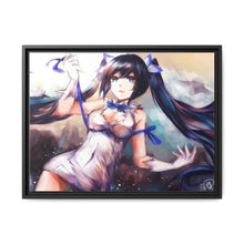 Load image into Gallery viewer, Is It Wrong To Try To Pick Up Girls In A Dungeon? Canvas Framed Art Print