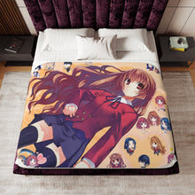 Load image into Gallery viewer, Anime Toradora! Sherpa Blanket