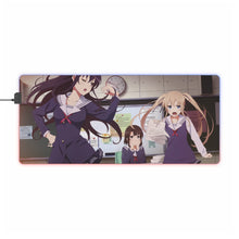 Load image into Gallery viewer, Saekano: How To Raise A Boring Girlfriend RGB LED Mouse Pad (Desk Mat)