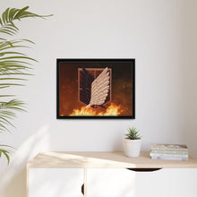 Load image into Gallery viewer, Anime Attack On Titan Canvas Framed Art Print