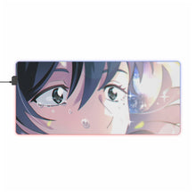 Load image into Gallery viewer, Suzume no Tojimari RGB LED Mouse Pad (Desk Mat)
