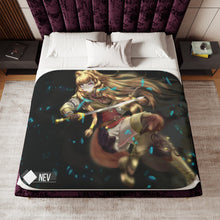 Load image into Gallery viewer, Raphtalia Sherpa Blanket