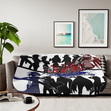 Load image into Gallery viewer, Akame ga Kill! Akame, Akame Ga Kill, Kurome Sherpa Blanket