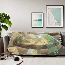 Load image into Gallery viewer, Anime Spirited Away Sherpa Blanket