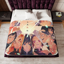 Load image into Gallery viewer, Anime Demon Slayer: Kimetsu no Yaiba Sherpa Blanket