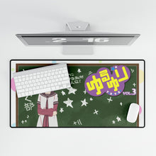 Load image into Gallery viewer, Yuru Yuri Mouse Pad (Desk Mat)