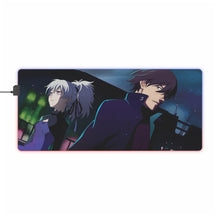 Load image into Gallery viewer, Darker Than Black Hei, Yin, Mao RGB LED Mouse Pad (Desk Mat)