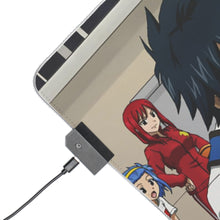 Load image into Gallery viewer, Fairy Tail Natsu Dragneel, Erza Scarlet, Gray Fullbuster, Lucy Heartfilia, Happy RGB LED Mouse Pad (Desk Mat)