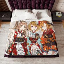 Load image into Gallery viewer, Anime Love Live! Sherpa Blanket