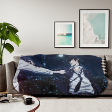 Load image into Gallery viewer, Who will make the first move ? Sherpa Blanket