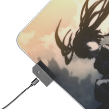 Load image into Gallery viewer, Black Rock Shooter RGB LED Mouse Pad (Desk Mat)