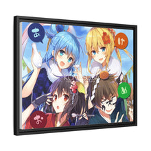 Load image into Gallery viewer, Anime KonoSuba - God’s blessing on this wonderful world!! Canvas Framed Art Print