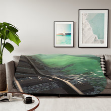Load image into Gallery viewer, Anime Spirited Awayr Sherpa Blanket