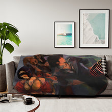 Load image into Gallery viewer, Anime Cowboy Bebop Sherpa Blanket