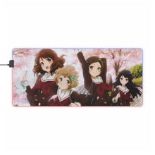 Load image into Gallery viewer, Sound! Euphonium Kumiko Oumae, Reina Kousaka, Hazuki Katou, Sapphire Kawashima RGB LED Mouse Pad (Desk Mat)