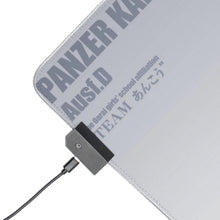 Load image into Gallery viewer, Girls und Panzer RGB LED Mouse Pad (Desk Mat)