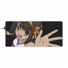 Load image into Gallery viewer, The Melancholy Of Haruhi Suzumiya RGB LED Mouse Pad (Desk Mat)