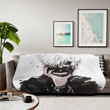 Load image into Gallery viewer, Ken Kaneki Sherpa Blanket