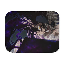 Load image into Gallery viewer, Asta Demonic Form Sherpa Blanket