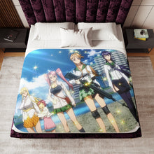 Load image into Gallery viewer, Highschool Of The Dead Sherpa Blanket