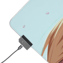 Load image into Gallery viewer, Raphtalia and Naofumi RGB LED Mouse Pad (Desk Mat)