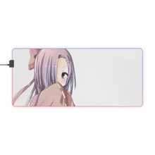 Load image into Gallery viewer, Mirai Nikki Tsubaki Kasugano RGB LED Mouse Pad (Desk Mat)
