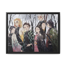 Load image into Gallery viewer, Anime Demon Slayer: Kimetsu no Yaiba Canvas Framed Art Print
