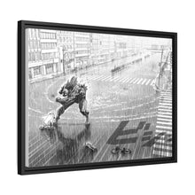 Load image into Gallery viewer, One Punch Man Saitama VS Sea King Canvas Framed Art Print