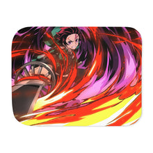 Load image into Gallery viewer, Demon Slayer: Kimetsu no Yaiba Sherpa Blanket