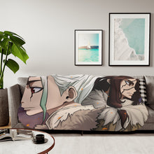 Load image into Gallery viewer, Dr. Stone Sherpa Blanket