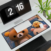 Load image into Gallery viewer, Rilakkuma And Kaoru Mouse Pad (Desk Mat)