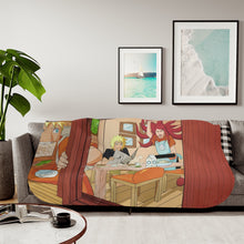 Load image into Gallery viewer, Anime Naruto Sherpa Blanket
