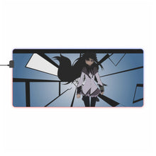 Load image into Gallery viewer, Puella Magi Madoka Magica Homura Akemi RGB LED Mouse Pad (Desk Mat)