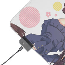 Load image into Gallery viewer, Saekano: How To Raise A Boring Girlfriend RGB LED Mouse Pad (Desk Mat)